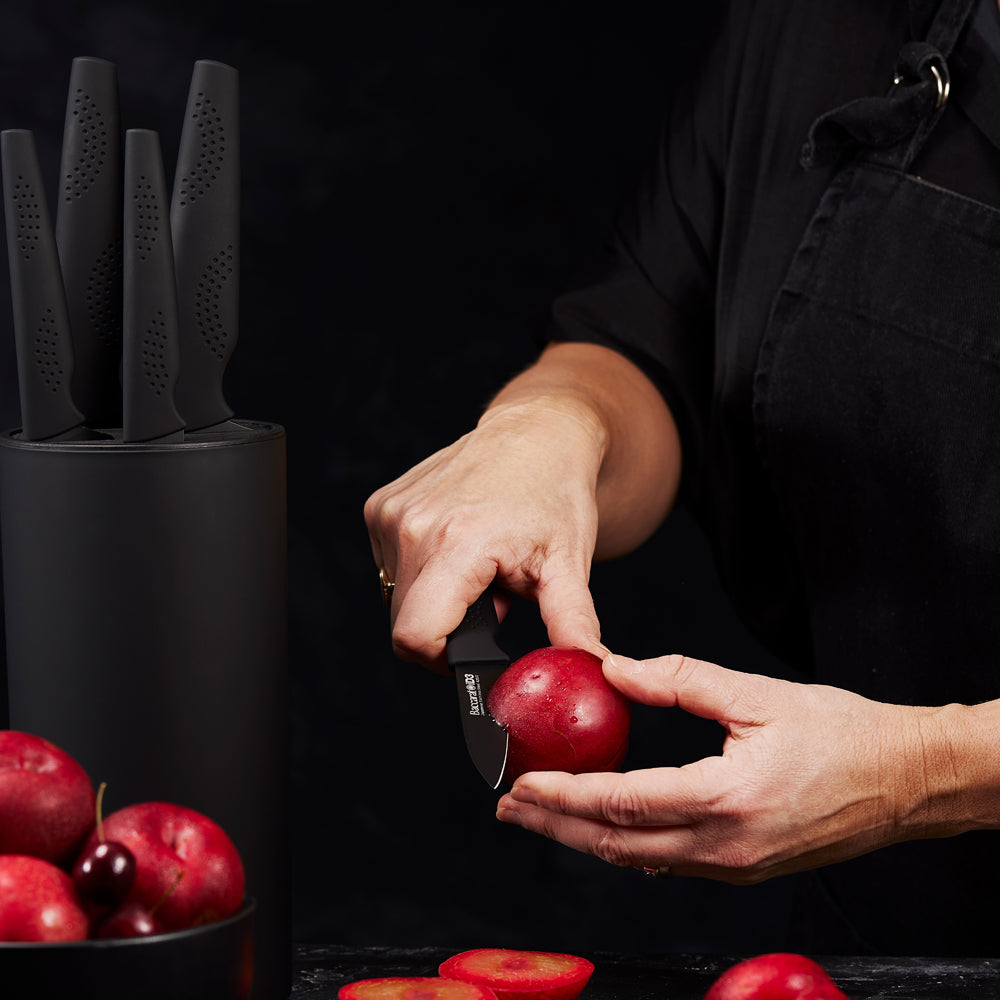 Baccarat iD3 CS Kuro Knife Block 6 Piece