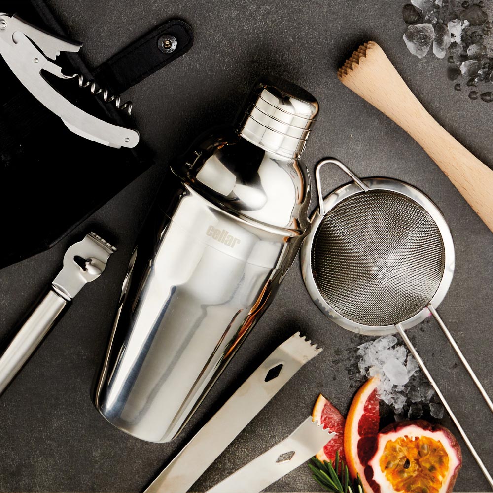 Cellar Premium Luxe 12 Piece Travel Bar Set