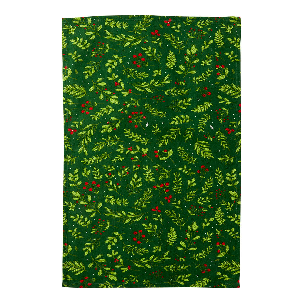 Ambrosia Santas Workshop V Tea Towel - Surprise Stocking Filler