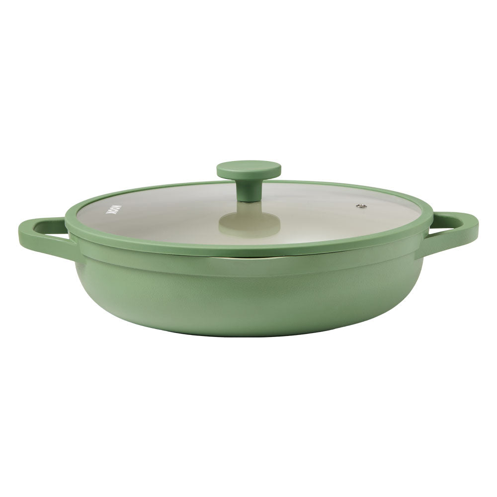 NOOK by Baccarat 9 Piece Cookware Set Sage