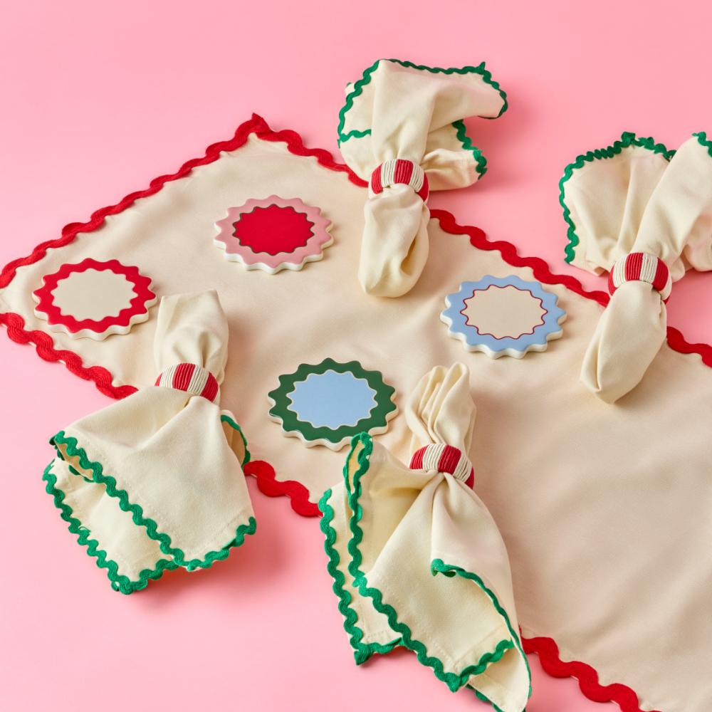 Ambrosia Santas Workshop Table Runner