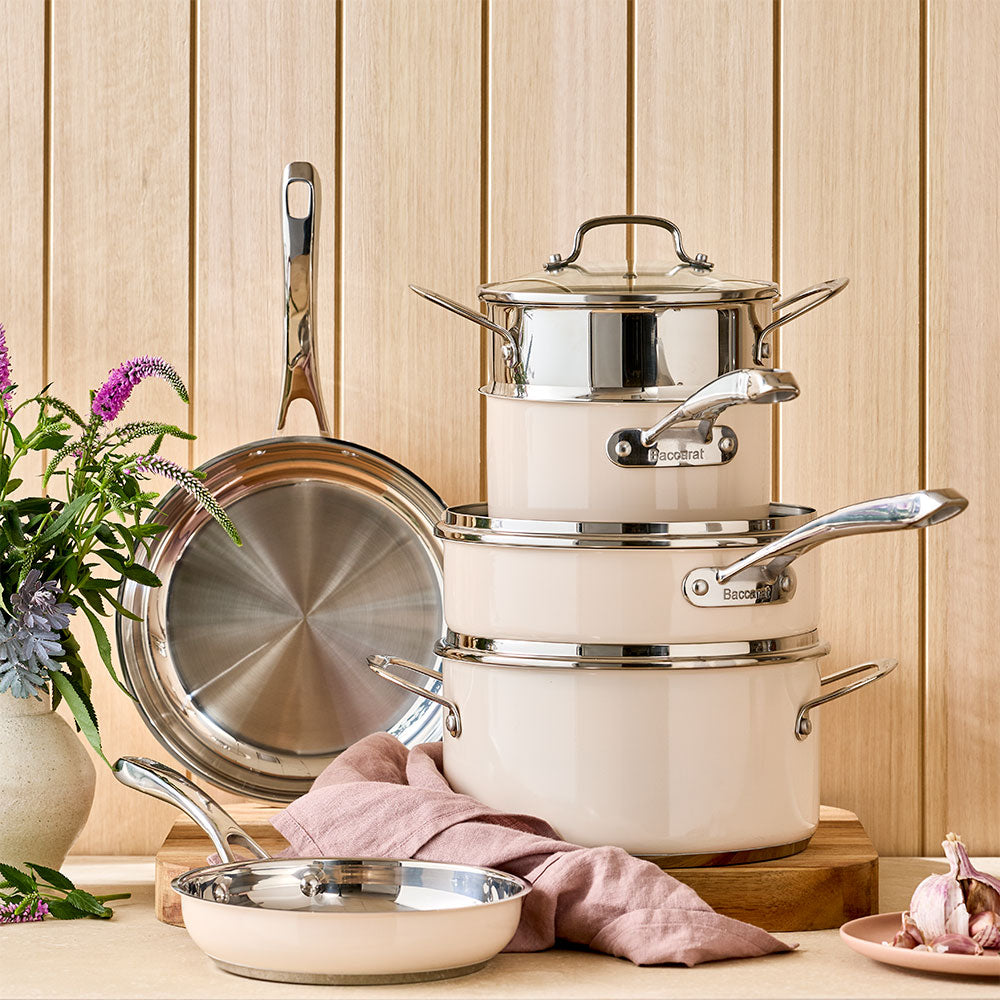 Baccarat Signature 6 Piece Cookset Cream
