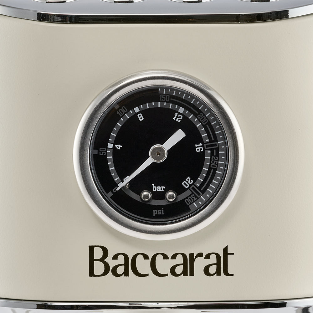 Baccarat The Espresso Pro Coffee Machine White
