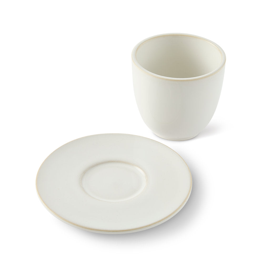 Salt & Pepper Riley Espresso Cups & Saucers 160mL - Set of 4