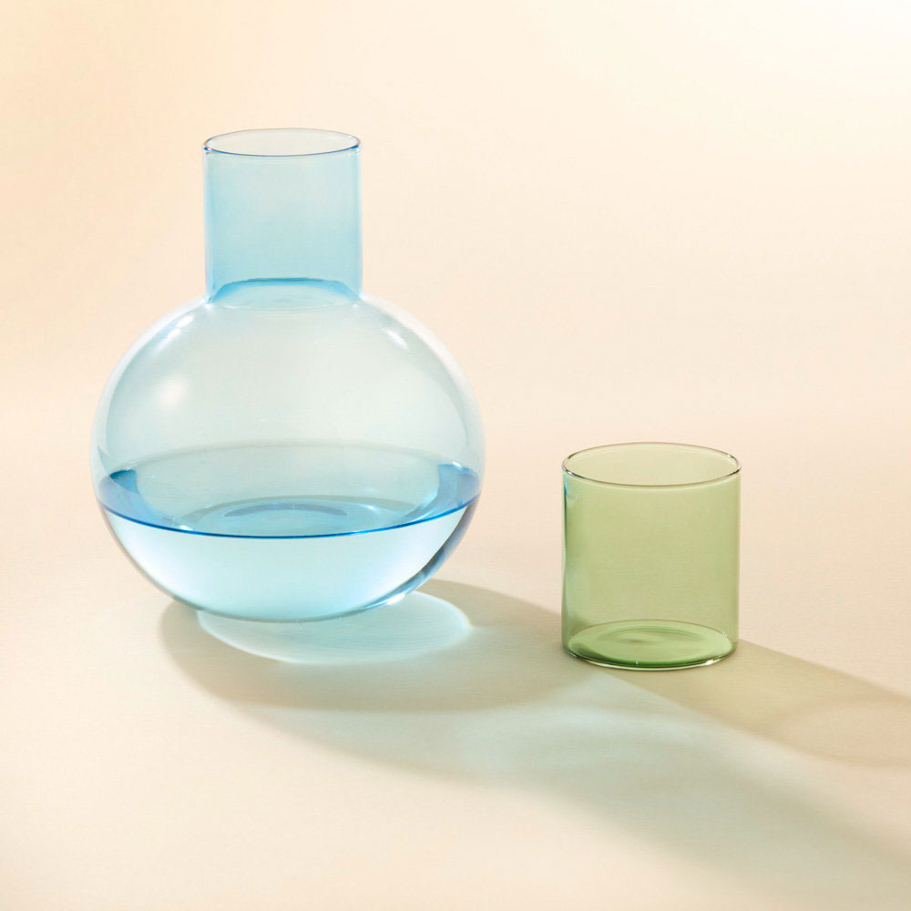 Salt & Pepper Wonderland Carafe & Glass Set