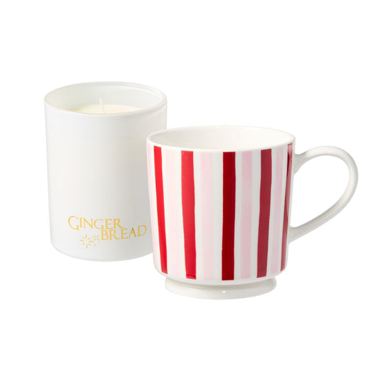 Salt & Pepper Wonderland Gingerbread Candle & Mug Set