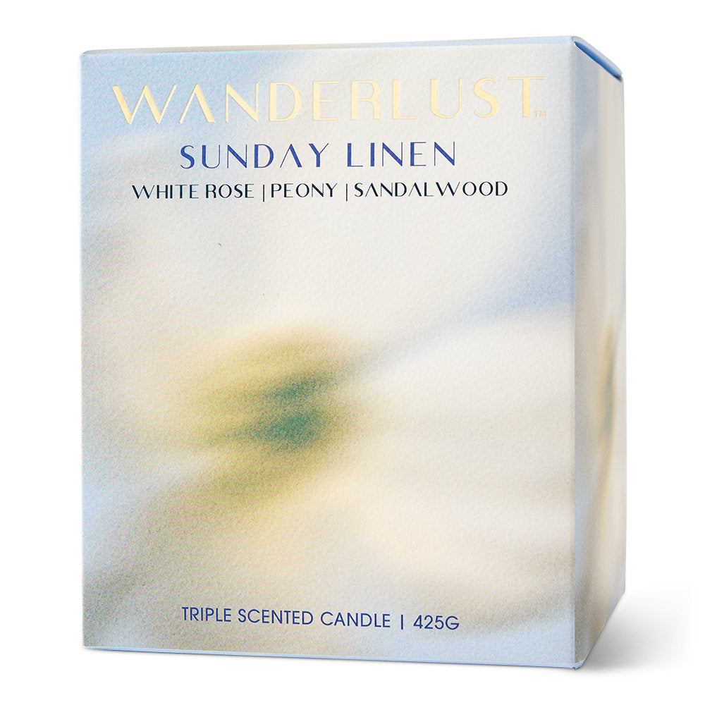 Wanderlust Limited Edition Candle With Lid 425g