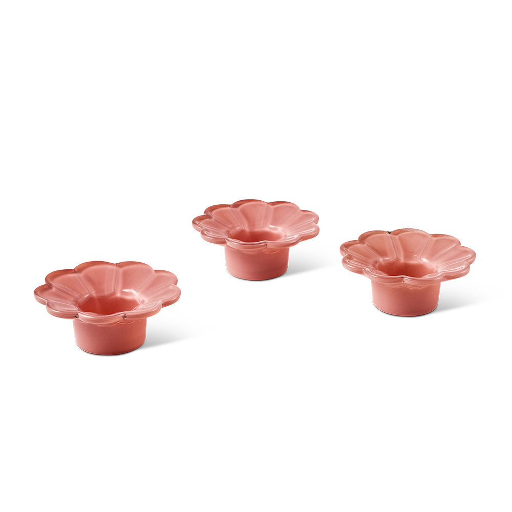 Salt & Pepper Leif Candle Holder Set of 3