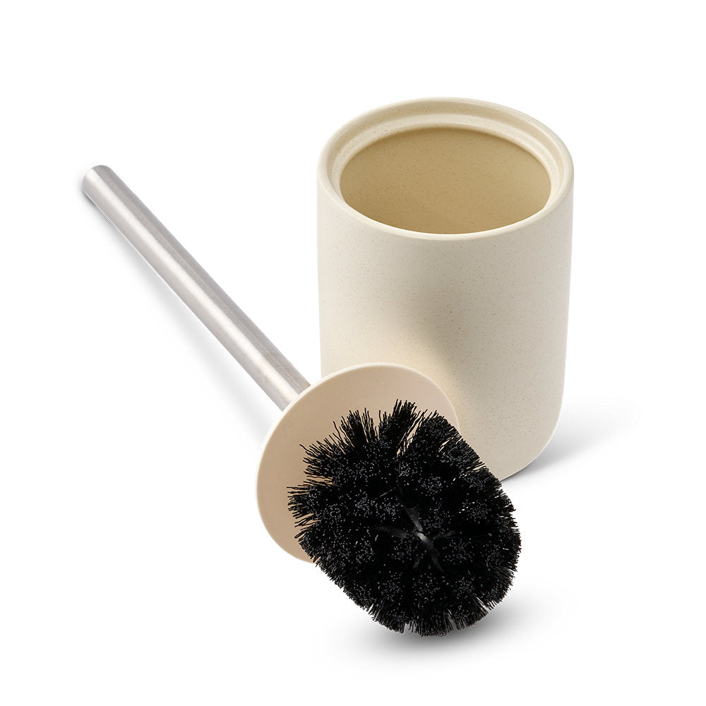 Salt & Pepper River Toilet Brush Holder