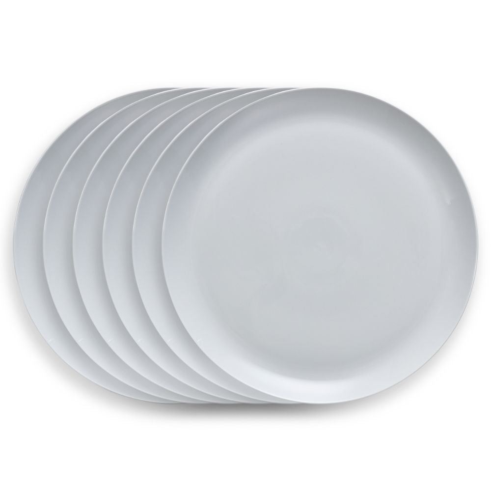 Salt & Pepper Coupe Dinner Plate 27cm Set of 6