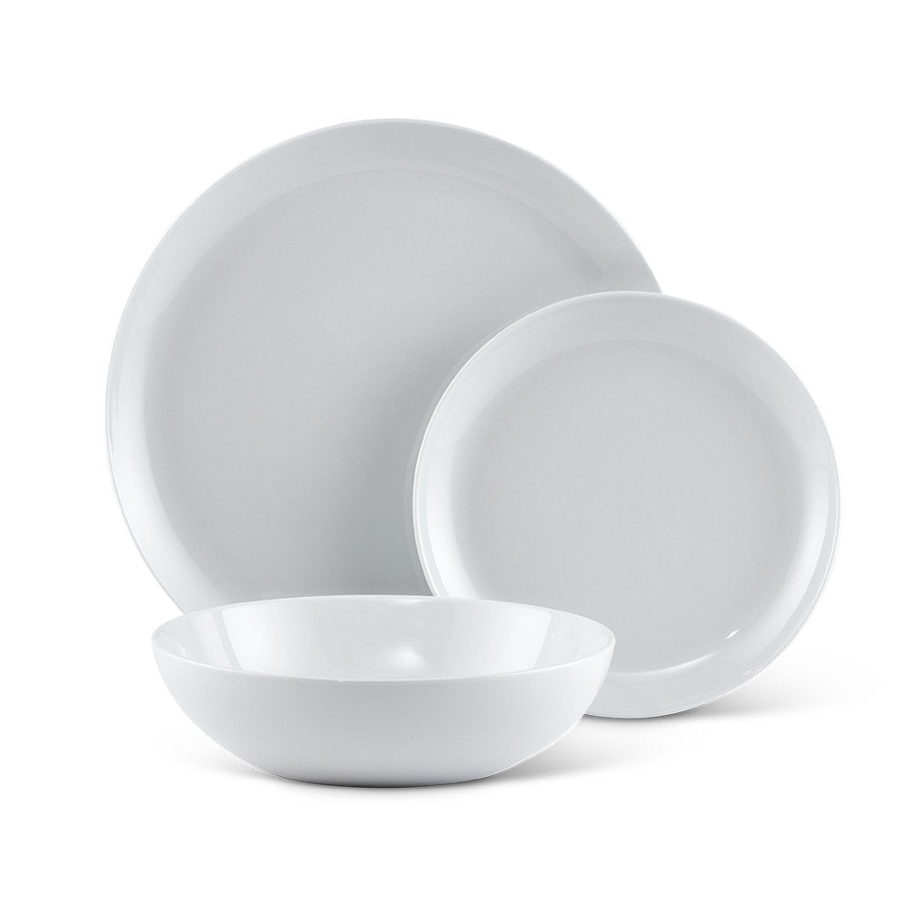 Salt & Pepper Coupe 12 Piece Dinner Set