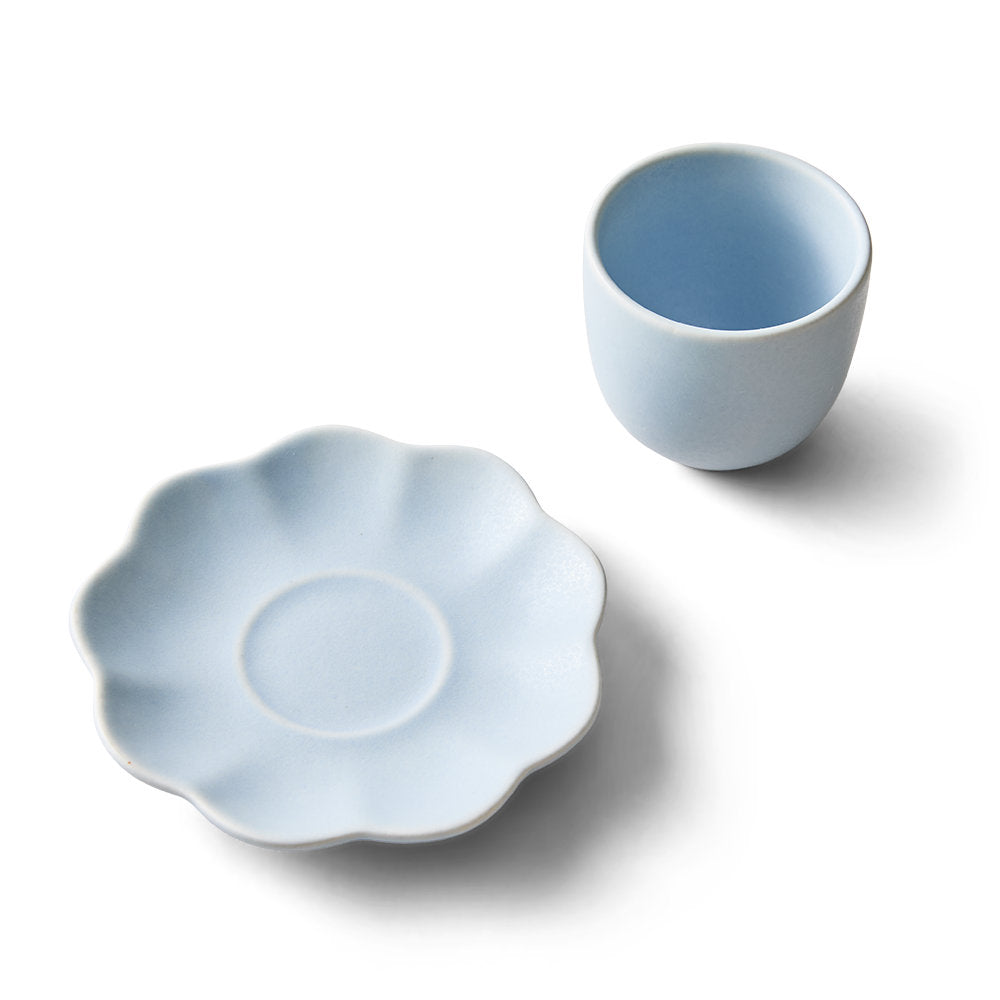 Salt & Pepper Leif Espresso Cup & Saucer Set of 2 110ml