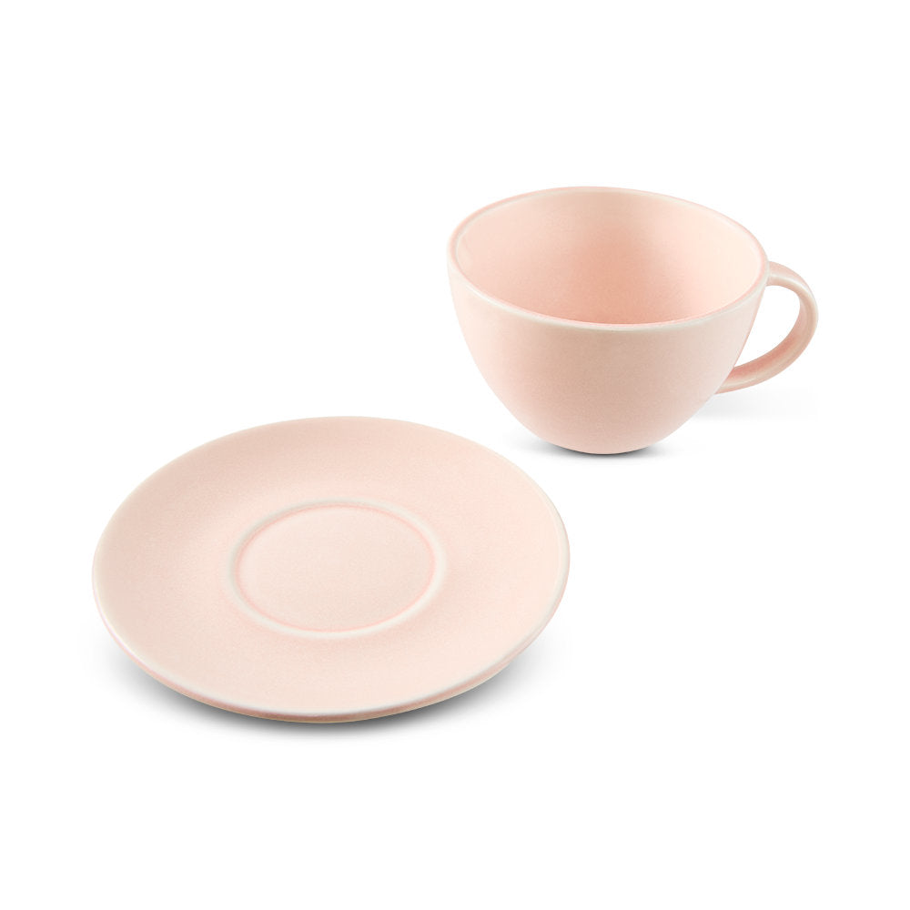 Salt & Pepper Riley Teacup & Saucer 360mL
