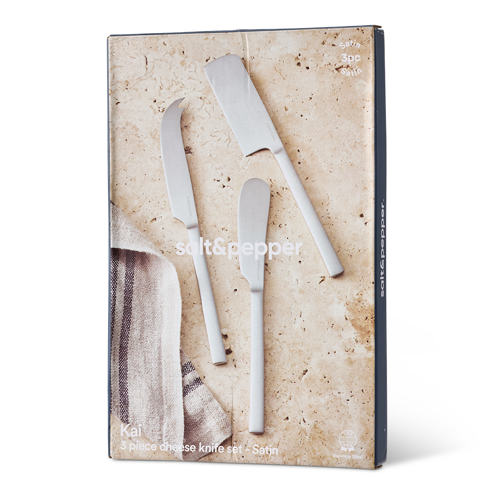 Salt & Pepper Kai Cheese Knife Set 3 Piece