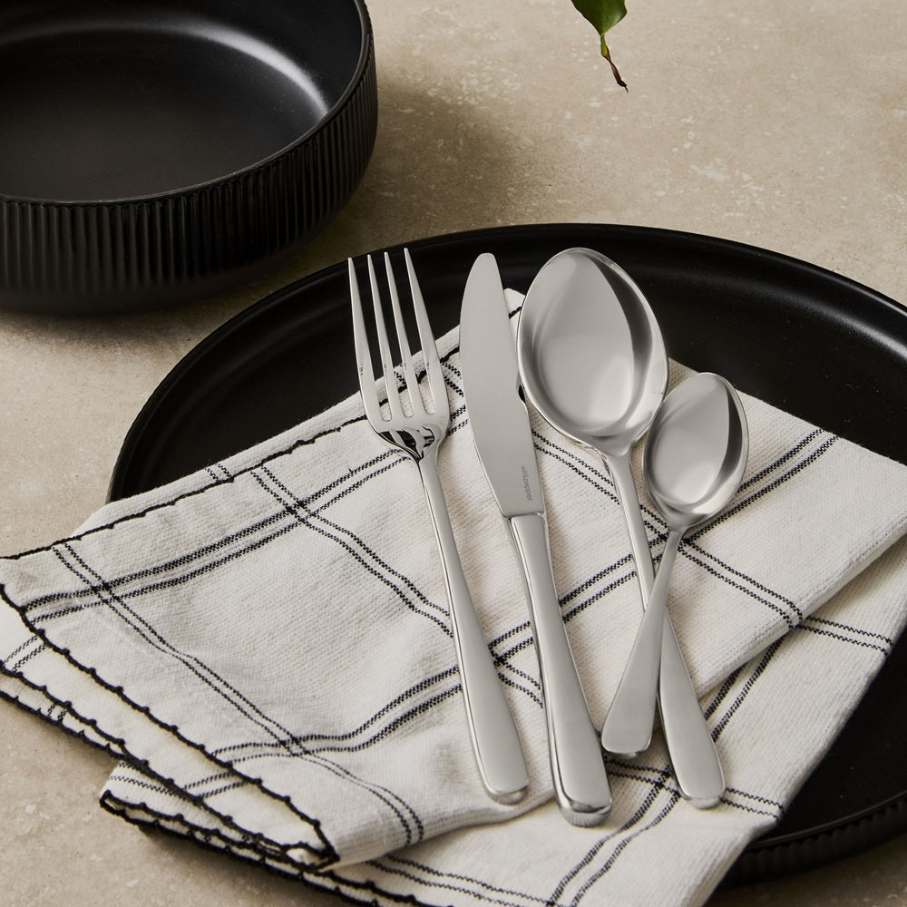 Salt & Pepper Reese Cutlery Set 16 Piece