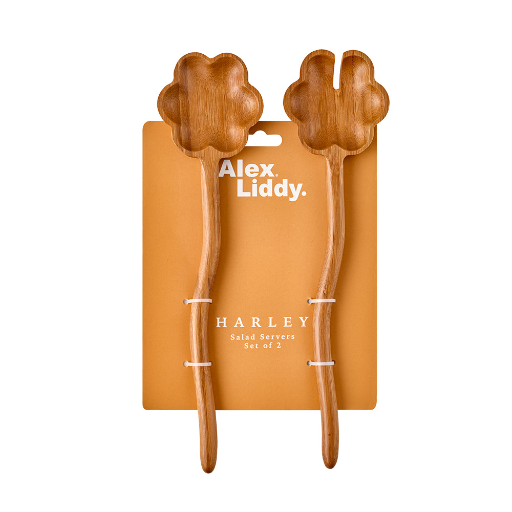 Alex Liddy Harley Bamboo Salad Servers