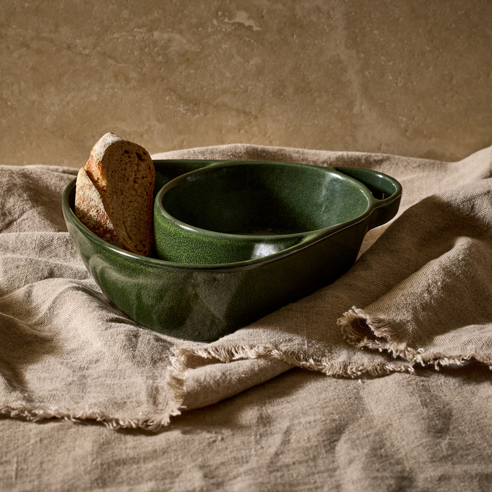 Alex Liddy Rustica Soup Bowl Emerald