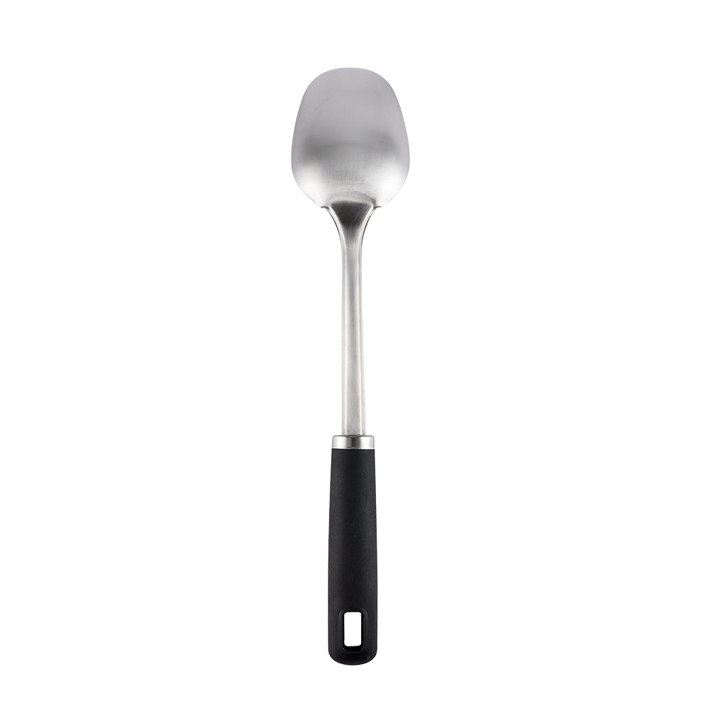 Easy Grips Stainless Steel Spoon Black