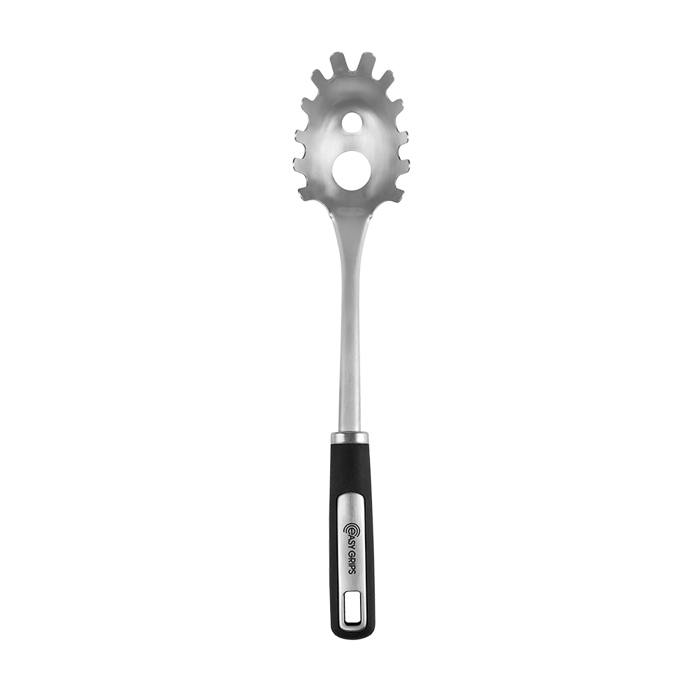 Easy Grips Stainless Steel Spaghetti Server Black