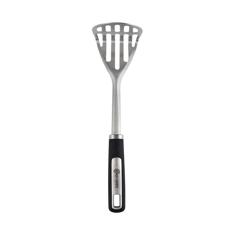 Easy Grips Stainless Steel Potato Masher Black