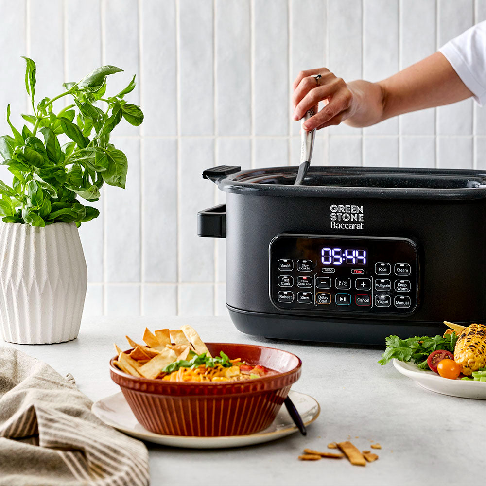 Baccarat GREEN STONE Slow Cooker 6L