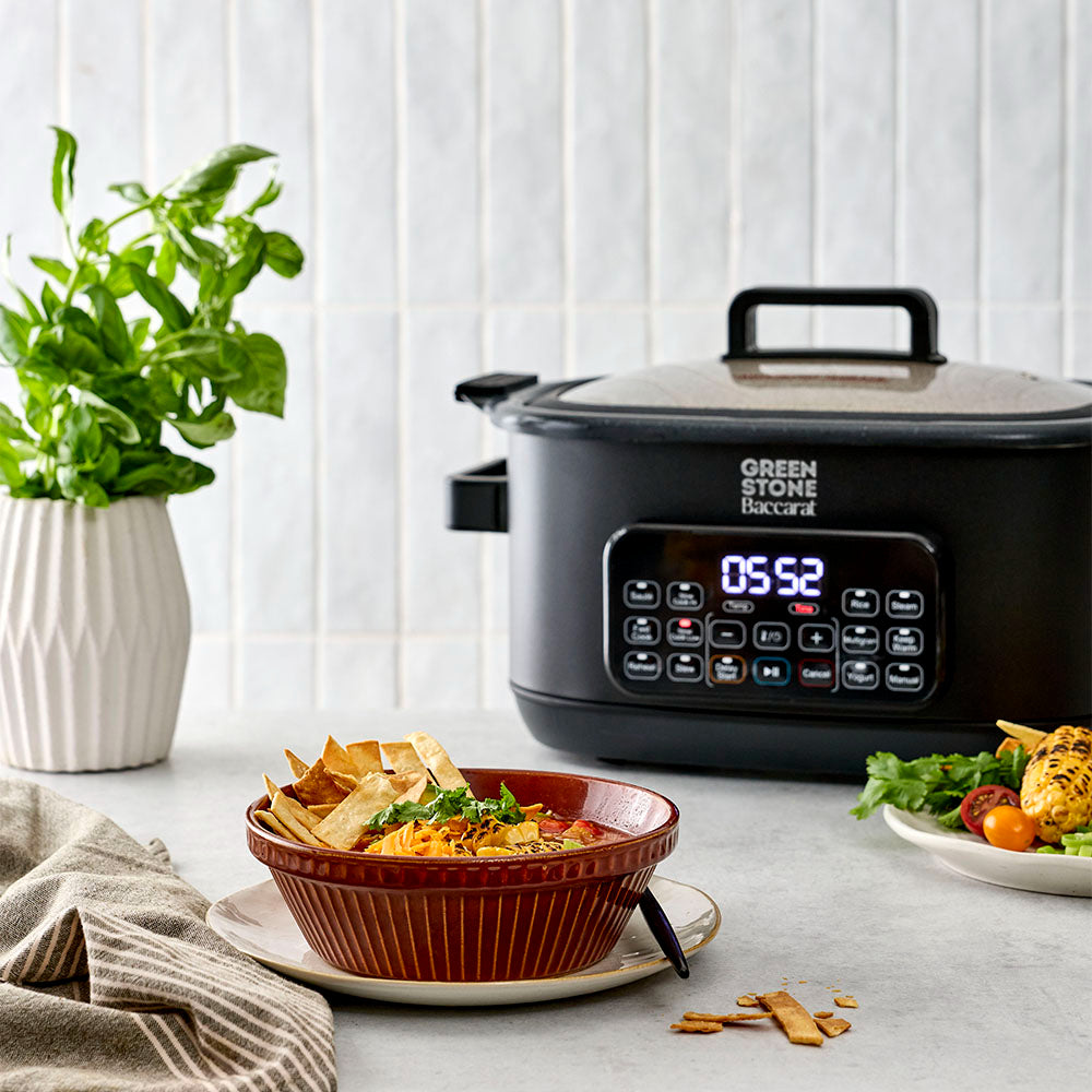 Baccarat GREEN STONE Slow Cooker 6L