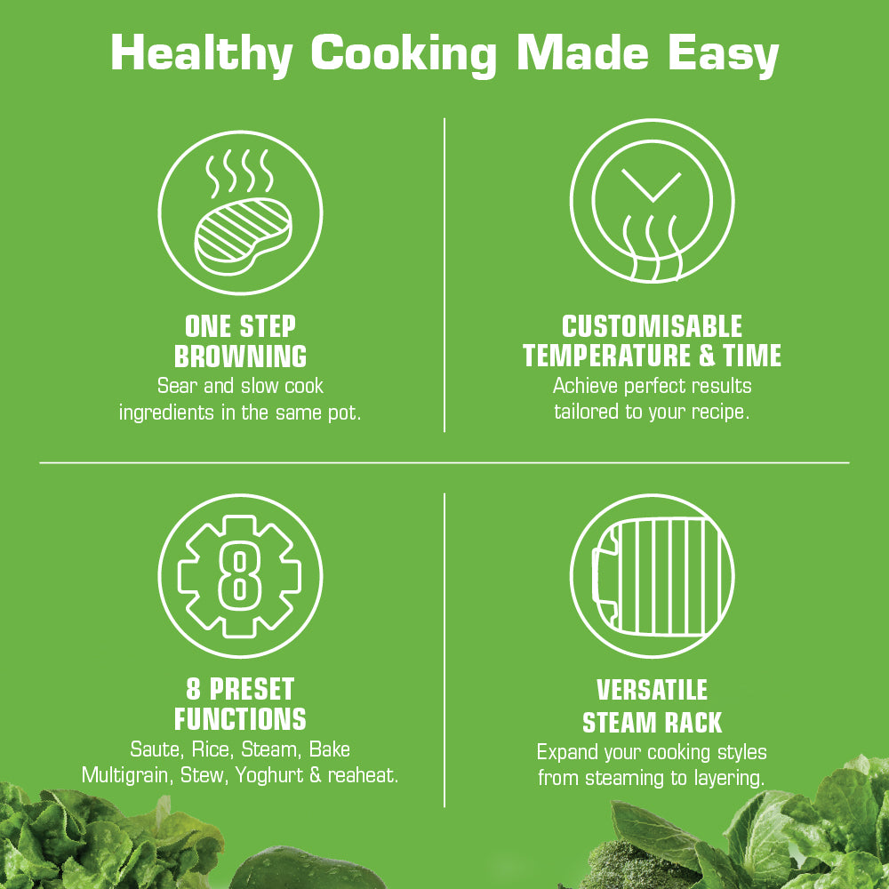 hEALTHY COOKING MADE EASY WITH GREEN STONE