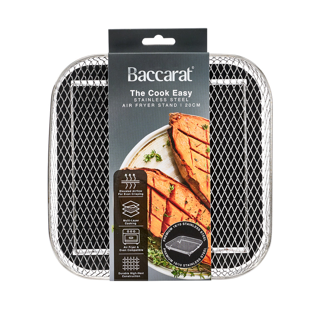 Baccarat Airfryer Stainless Steel Square Rack