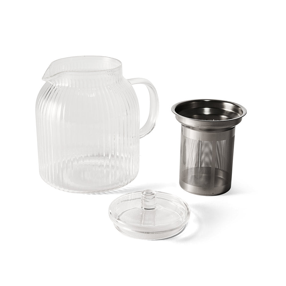Salt & Pepper Brew Teapot with Strainer 1L