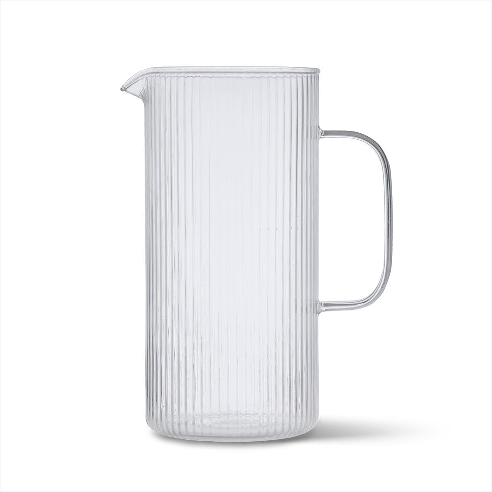 Salt & Pepper Brew Ribbed Jug 2L