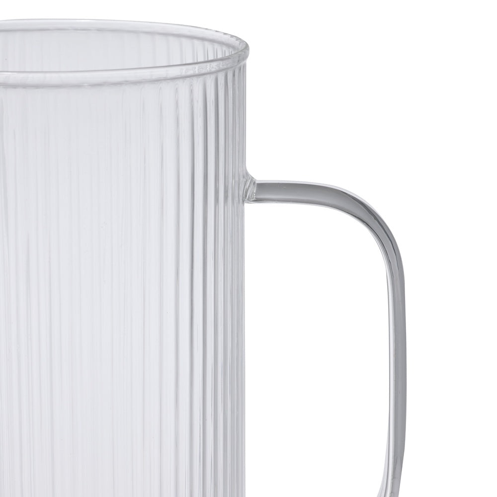 Salt & Pepper Brew Ribbed Jug 2L