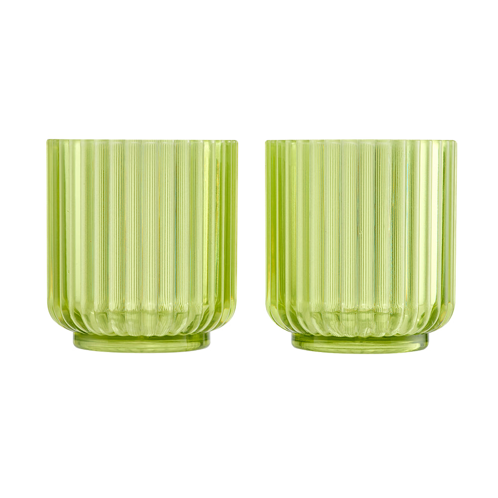 HAYDAE COLLECTIVE Tumbler Set of 2 Green 410ml