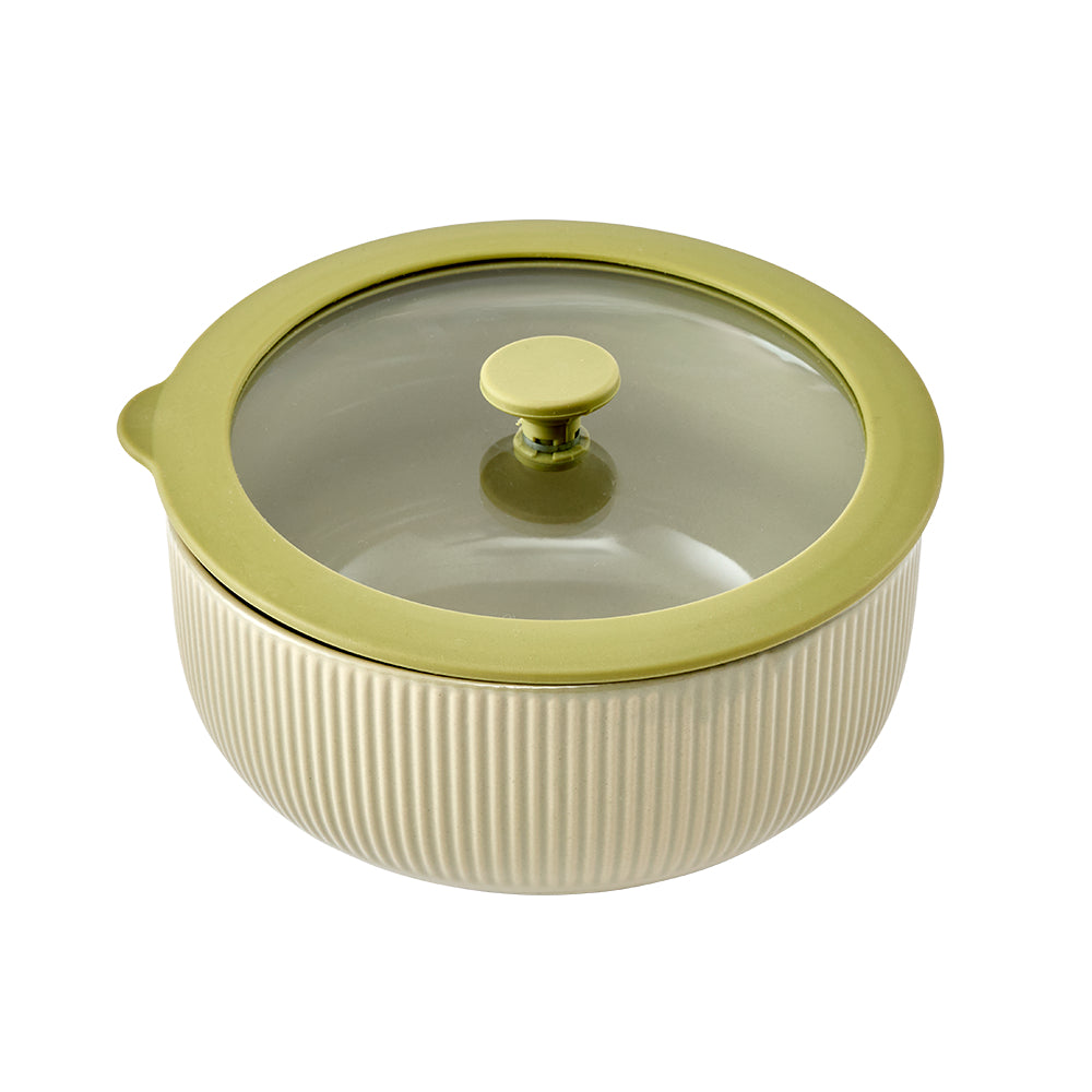 Alex Liddy Country Bloom Container With Lid Green 1L