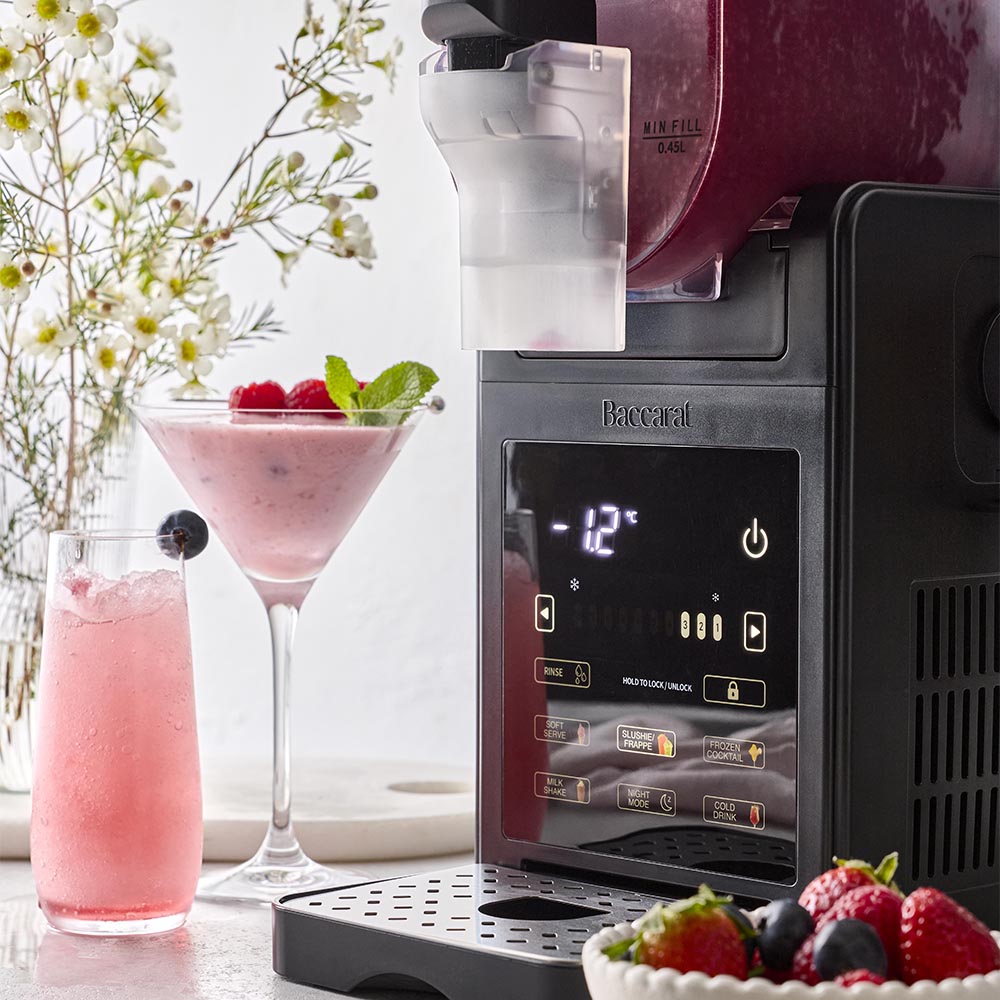Baccarat The Swirle XXL Slushie & Ice Cream Machine Black