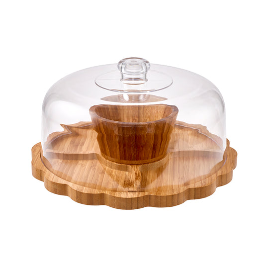 Alex Liddy Slate & Co Bamboo Cake Stand 30cm