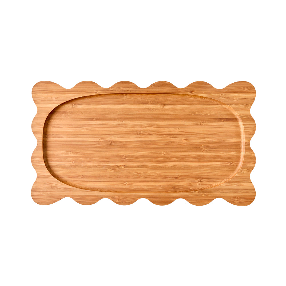 Alex Liddy Slate & Co Bamboo Tray 45cm