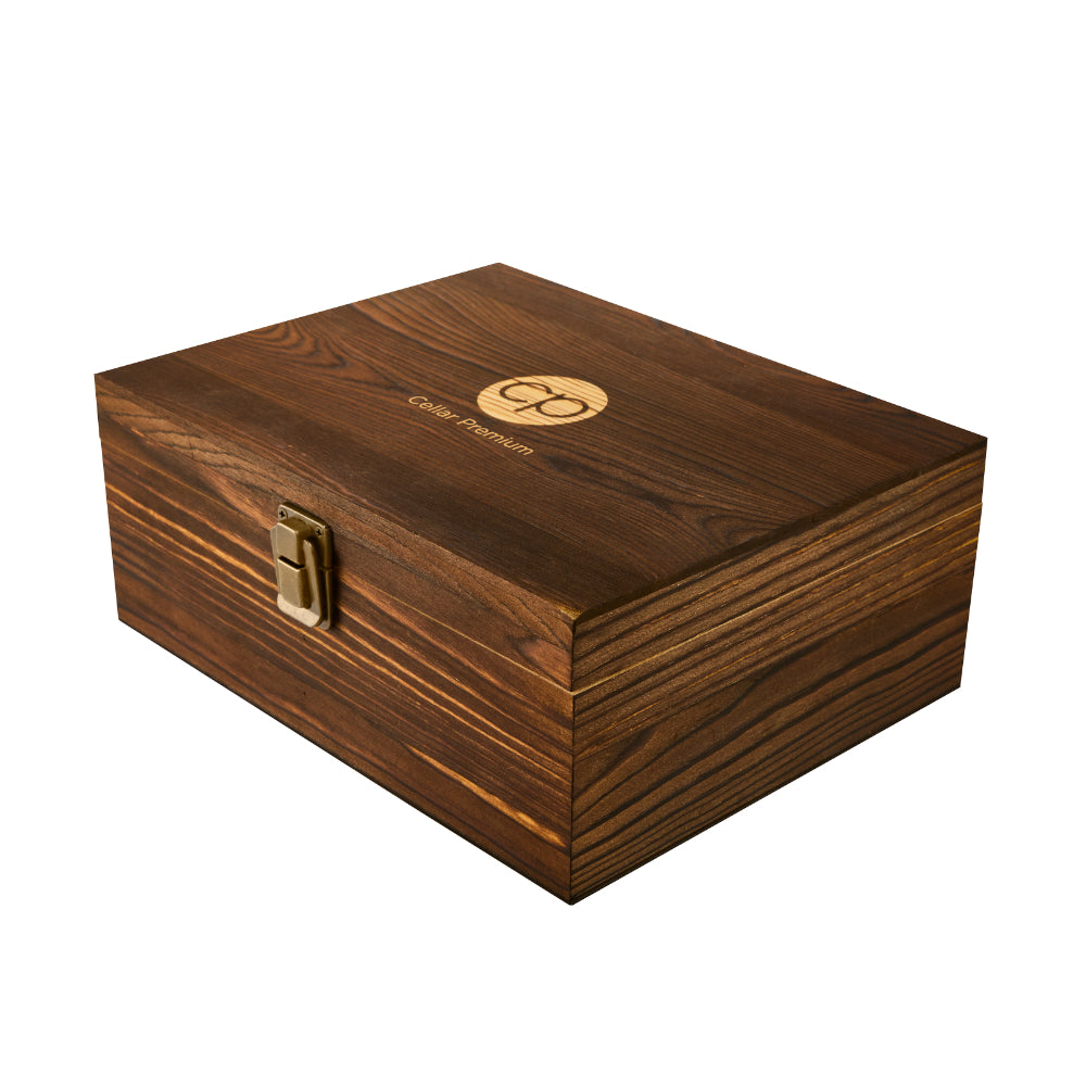 Cellar 4 Piece Whiskey Set with Drink Stones