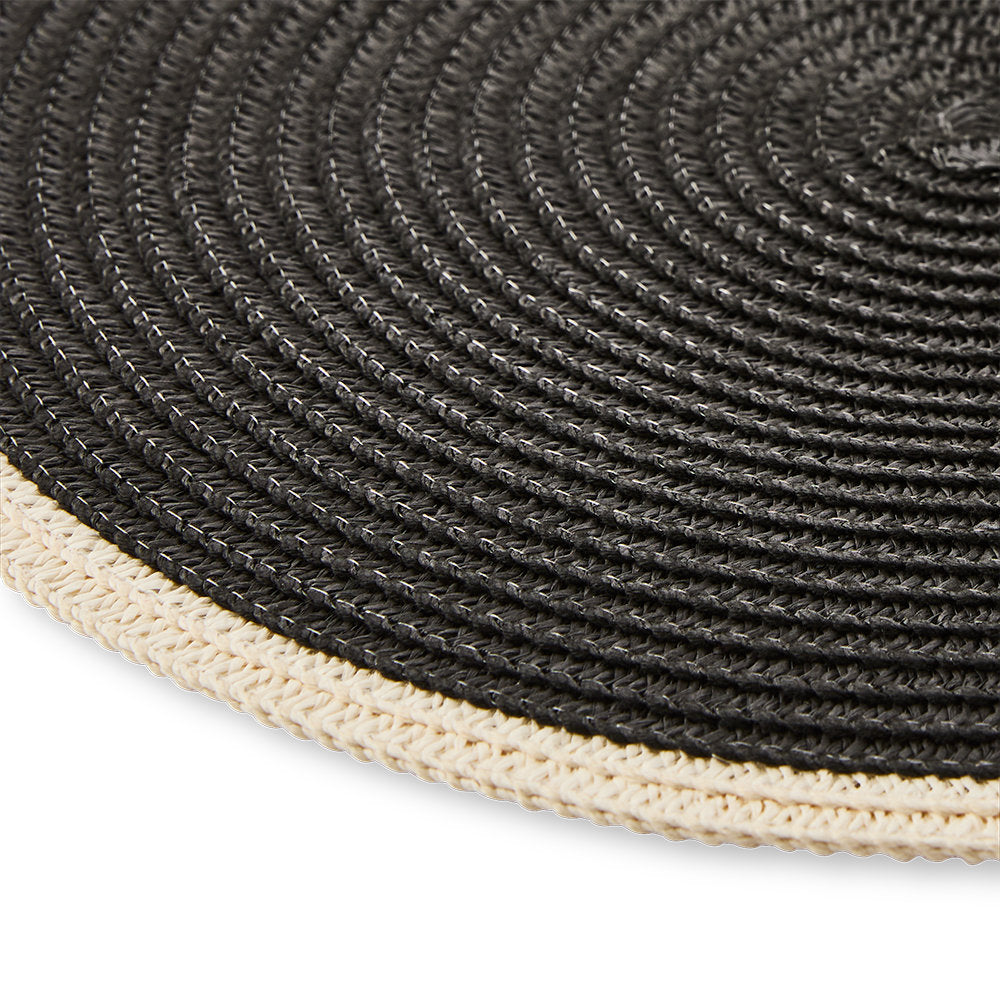 Salt & Pepper Set Of 2 Taylor Round Placemat 38cm