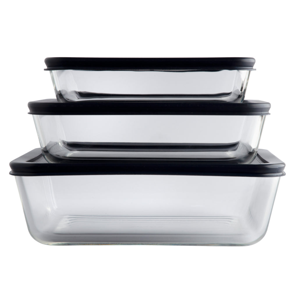 Pyrex Simply Store 3 Piece Rectangle Set