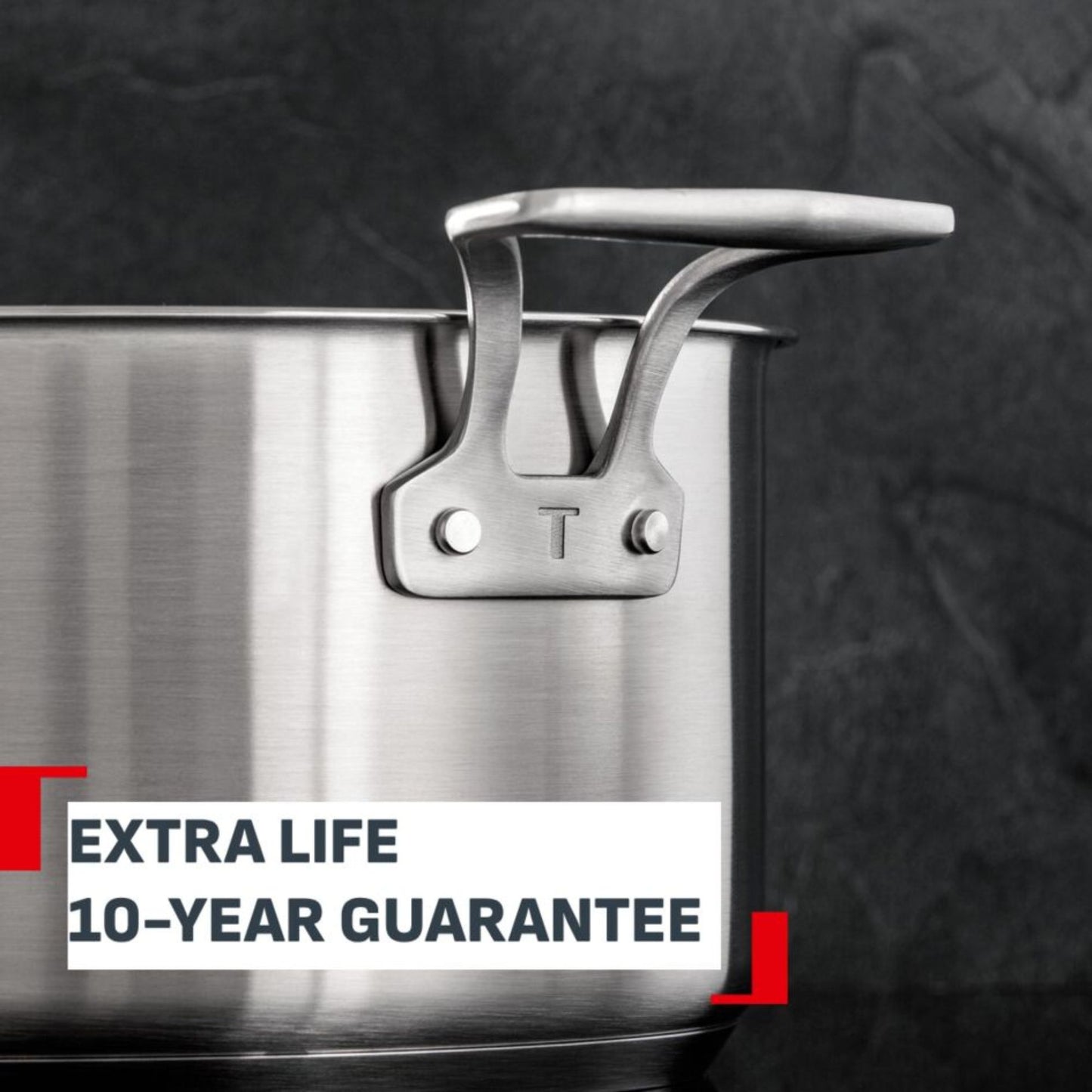 Tefal Space+ Extreme Induction Stainless Steel Stewpot 20cm & Lid