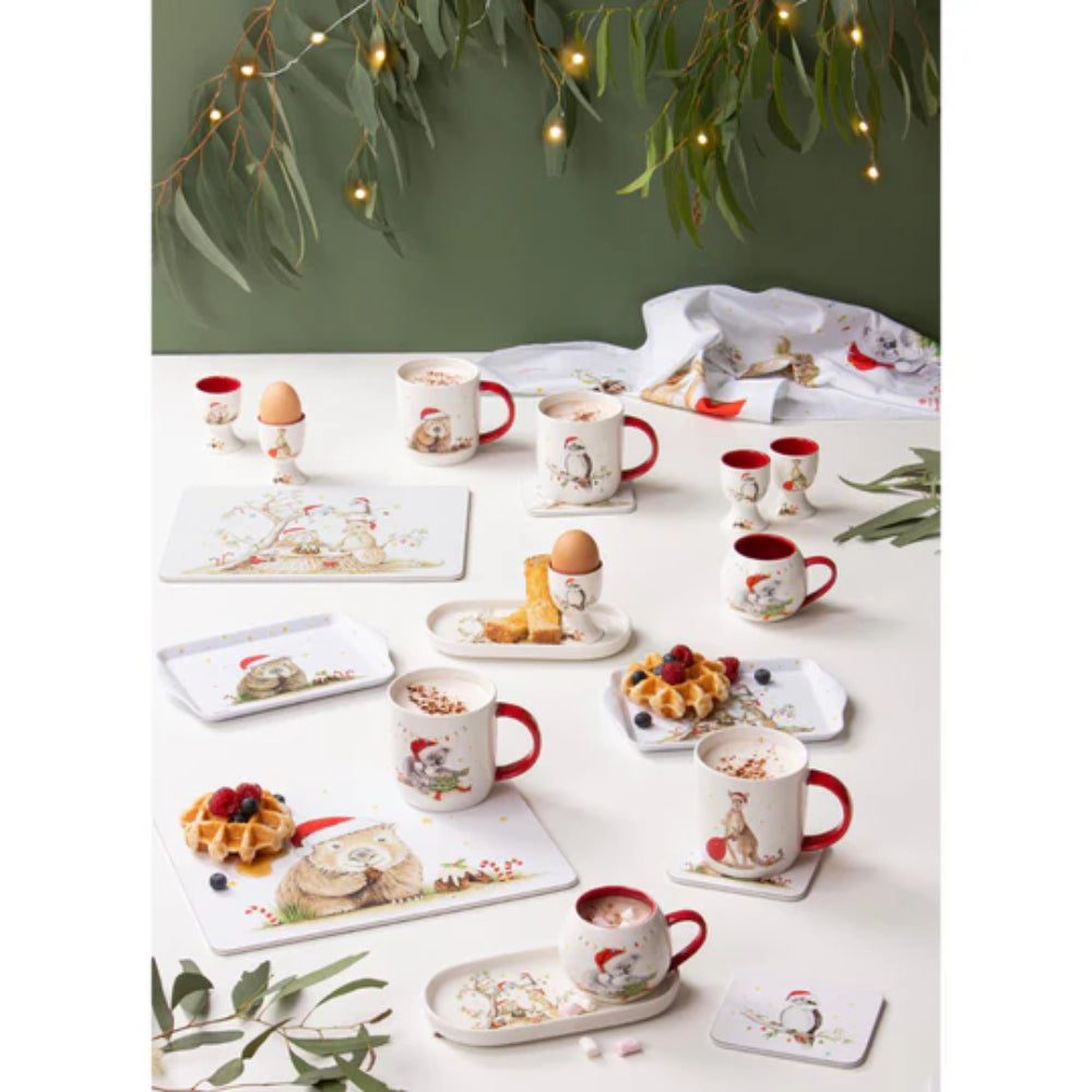 Ashdene Bush Buddies Christmas Mug & Plate Set