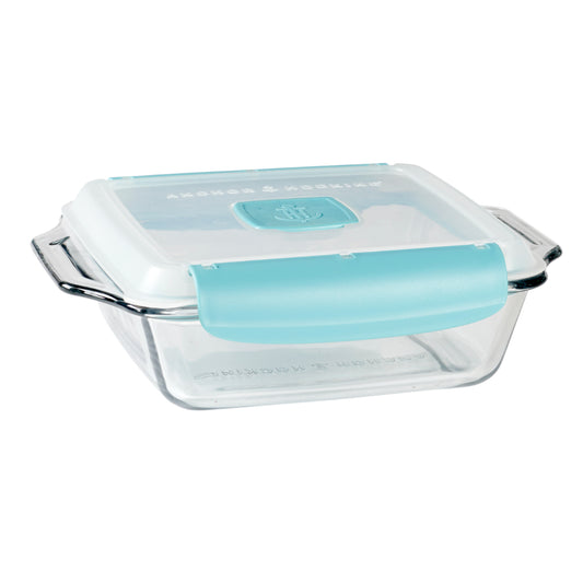 Anchor Hocking Truelock Square Baking Dish with Lid 1.9L