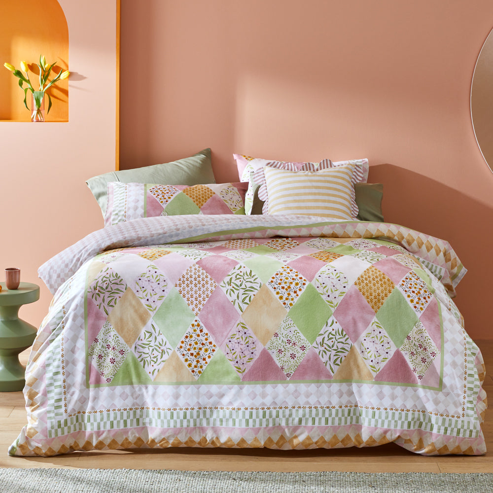 MyHouse Makenna Quilt Cover Set