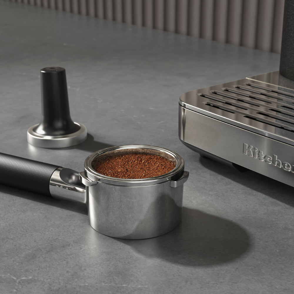 KitchenAid Semi Automatic Espresso Machine With Burr Grinder Juniper