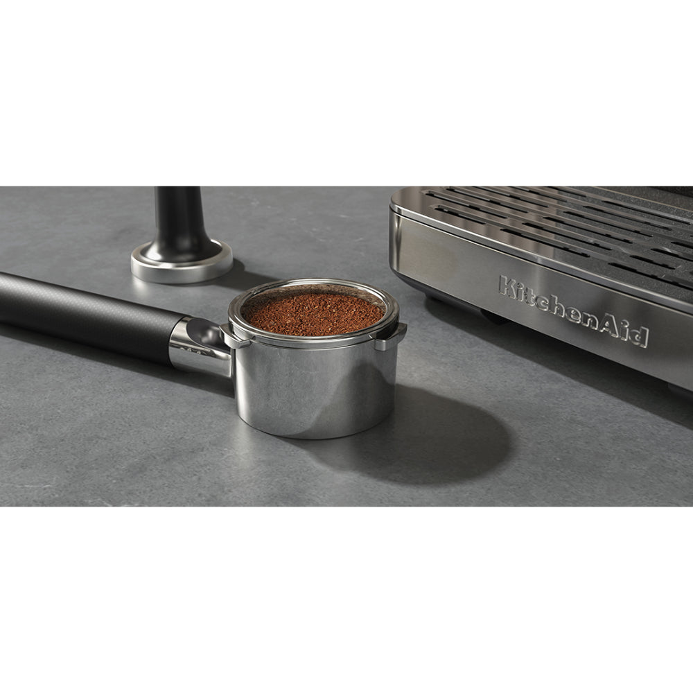 KitchenAid Semi Automatic Espresso Machine With Burr Grinder Porcelain
