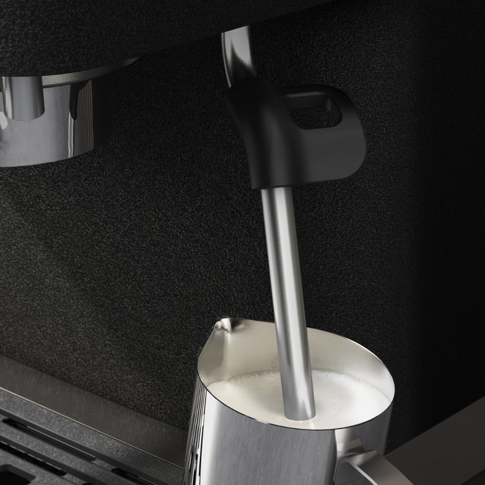 KitchenAid Semi Automatic Espresso Machine With Burr Grinder Cast Iron Black