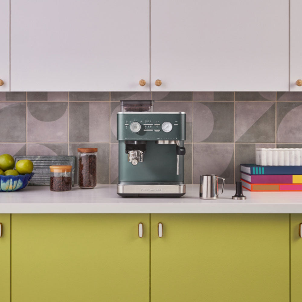 KitchenAid Semi Automatic Espresso Machine With Burr Grinder