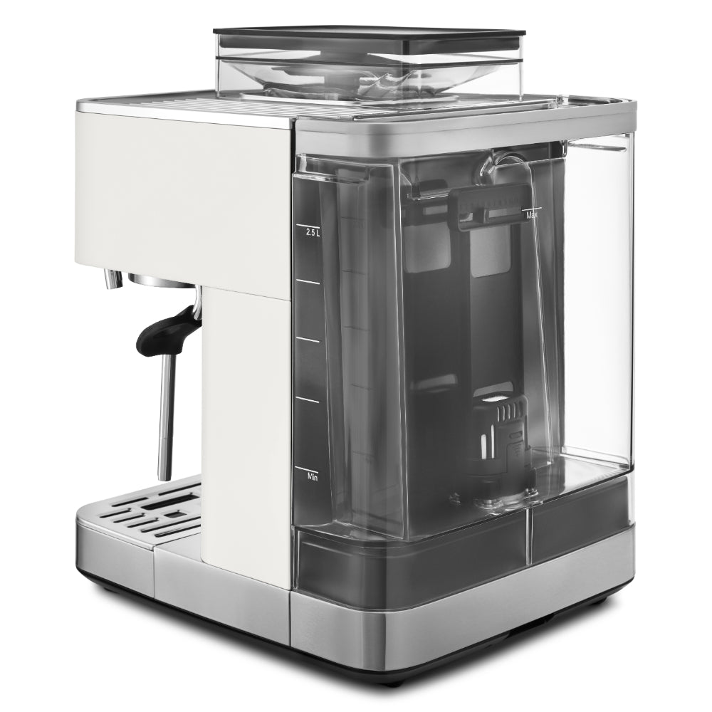 KitchenAid Semi Automatic Espresso Machine With Burr Grinder Porcelain