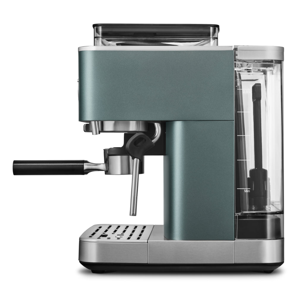 KitchenAid Semi Automatic Espresso Machine With Burr Grinder Juniper