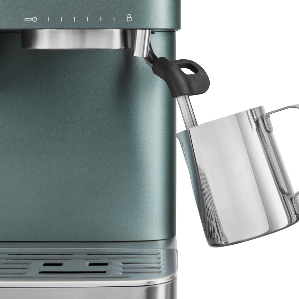 KitchenAid Semi Automatic Espresso Machine With Burr Grinder Juniper